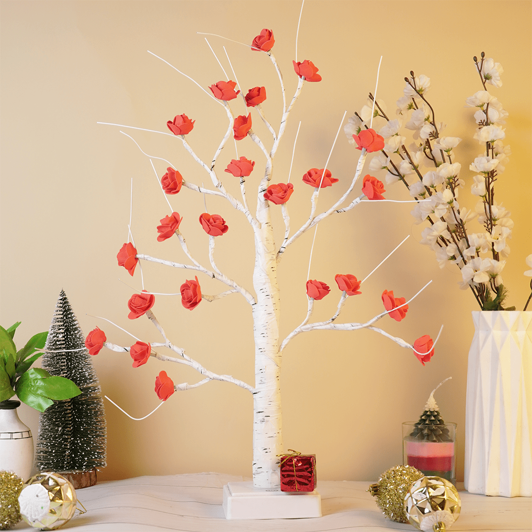 Rose Flower Accent Lamp - Memories Insite